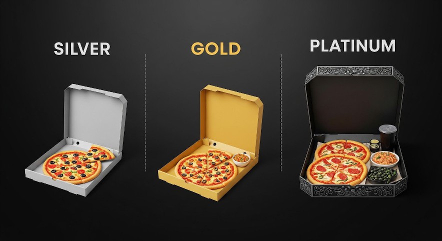 Diana's Gourmet Pizza Subscription Model Levels